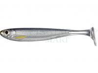 Soft Baits Live Target Slow-Roll Shiner Paddle Tail 7.5cm - Silver/Smoke