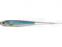 Przynęty miękkie LiveTarget Ghost Tail Minnow Dropshot Bait 9.5cm - Silver/Blue