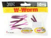 Przynęty miękkie Lucky John W-Worm 2.5" 64mm - S13