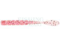 Przynęty miękkie Mustad AJI Worm Fla-Fla 2" 5cm - Clear Red Glitter