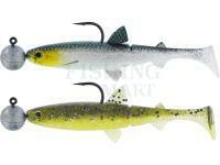 Przynęty miękkie Westin HypoTeez Shadtail R `N R 9cm 7g - Clear Water Mix 12