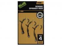 Fox Edges Ronnie Spinner Rigs #4 x 3pcs