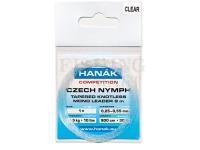 Hanak Przypony koniczne - Czech Nymph Tapered Knotless Mono Leader