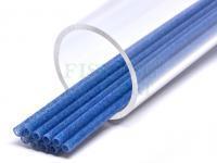 Rurki FutureFly Predator Tubes 4.6mm - Clear with blue glitter