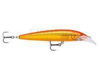 Wobler Rapala Scatter Rap Deep Husky Jerk 10cm - Goldfish