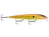 Hard Lure Rapala Scatter Rap Husky 13cm 12g - Hologram Flake Gold Fluorescent Red