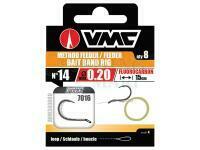 Przypon VMC Fluorocarbon Method Feeder Bait Band Rig 7016 | 15cm | 8pcs | #10 | 0.25mm