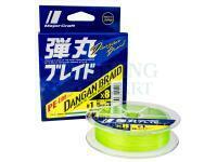 Plecionka MajorCraft Dangan Braid X8 PE-Line Series | Green | 150m | #0.6 | 0.06mm