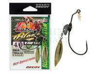 Haczyki Decoy Makisasu Blade Worm 230 NS Black Gold #4/0-3.5g