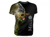 Dragon T-shirt oddychający Megabaits - karp black - 3XL