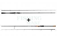Wędka Shimano Poison Adrena Casting 2.06m Max 150g (+ Yasei BB Street 2.10m 3-12g)