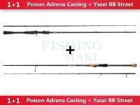 Shimano Wędki Poison Adrena Casting + 2 wędka Gratis