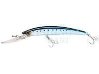 Hard Lure Yo-zuri Crystal Minnow Deep Diver 110mm 16g | 4-3/8 inch 9/16 oz - Blue Black Sardine (R1135-HSIW)