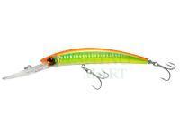 Hard Lure Yo-zuri Crystal Minnow Deep Diver 110mm 16g | 4-3/8 inch 9/16 oz - Orange Back Gold (R1135-HOBG)