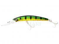 Wobler Yo-zuri Crystal Minnow Deep Diver 90mm 9.5g | 3-1/2 inch 3/8 oz - Perch (R1134-HPC)