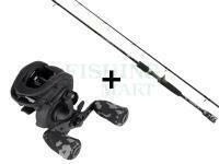 Fishing-Mart Zestaw Jaxon Wild Horse + Abu Garcia Max X Black OPS