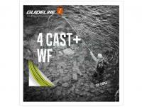 Linka muchowa Guideline 4 Cast+ WF8F Bright Olive/Cool Grey 30m / 98ft - #8 Float