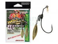 Hooks Decoy Makisasu Blade Worm 230 NS Black Gold #1-1.8g