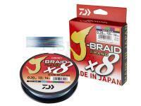 Braided line Daiwa J-Braid Grand X8 - multi-color 0.22mm 150m