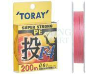 Braided Line Toray Super Strong PE Nage F4 200m #2.0