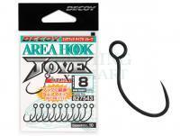 Hooks Decoy Area Hook TypeX JOVE AH-10 Mat Black - #6