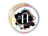 Braided line Jaxon Hegemon 8X Multicolor 200m 0.34mm