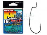 Hooks Decoy Kg Hook Narrow Worm37 NS Black - #3/0