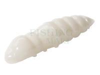 Soft bait FishUp Pupa Garlic Trout Series 1.5 inch | 38mm - 009 White