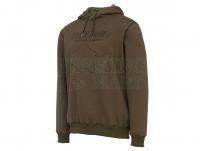 Prologic Mega Fish Hoodie Army Green - XXL