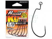 Haczyki Decoy Ringed Kg Hook Worm417 NS Black - #5/0