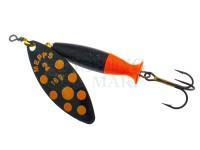 Spinner Mepps Aglia Long Heavy - Black/Orange Dots #2/16g