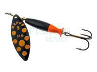 Spinner Mepps Aglia Long Heavy - Black/Orange Dots #3/24g