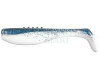Soft baits Dragon Bandit PRO 6cm WHITE/CLEAR blue glitter