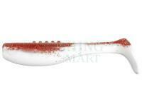 Soft baits Dragon Bandit PRO 7.5cm WHITE/CLEAR red glitter