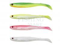 Soft Baits Savage Gear Slender Scoop Shad Dark Water Mix 11cm 7g 4pcs