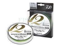 Braided line Daiwa Morethan 12 Braid EX+SI lime-green - 135m 0.14mm