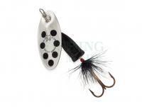 Spinner Blue Fox Vibrax Bullet Fly #2 | 8g - Silver / Black