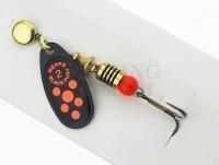 Spinner Mepps Black Fury Black / Red dots - #2 | 4.50g