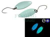 Trout Spoon Nories Masukuroto Sofia 1.2g 22mm - #087 (green glow)