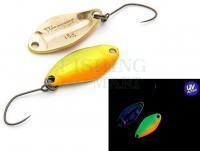 Trout Spoon Nories Masukuroto Weeper 1.5g 23mm - #044 (Gold-Orange / Gold)