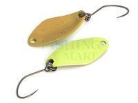 Trout Spoon Nories Masukuroto Weeper 1.5g 23mm - #069 (HellGreen / Brown)