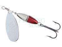 Spinner Balzer Colonel Metallica 3g - Silver / Silver/Red