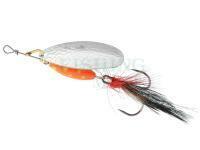 Błystka Obrotowa Mikado M-GRUB #3 7g - Srebrna / Red Tiger