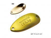 Spoon Shimano Cardiff Roll Swimmer CE 4.5g - 64T Lime Gold