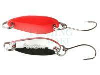 Błystka Wahadłowa Mikado Mini Spoon 24mm 2.5g - Czerwono Srebrna