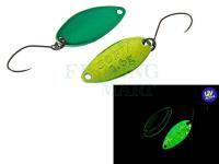 Trout Spoon Nories Masukuroto Sofia 1.6g 25mm - #091 (Chartreuse Green)