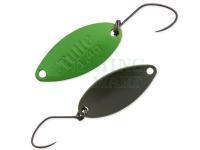 Trout Spoon Nories Masukuroto Tulle 1.4g 24mm - #006 (Lime / Black)