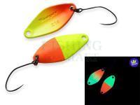 Trout Spoon Nories Masukuroto Weeper 0.9g 20mm - #021 (Orange / F-Yellow)