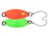 Błystka wahadłówka Spro Trout Master Incy Spin Spoon 1.8g - Orange/Green