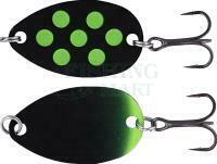 Spoon OGP Fidusen 3.2cm 2.8g - Black/Green Dots